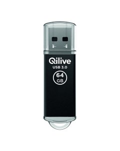 Флешка 64 ГБ черный Qilive