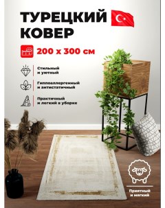 Ковер ECO SEASON C205A CREAM H B BEIGE H B 2 3 м прямоугольник Mutas carpet