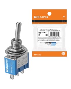 Переключатель тумблер TDM SQ0747 0271 Tdm еlectric