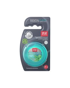 Нить зубная мятная с волокнами серебра DentalFloss Professional Splat Сплат 30м Profimed s.r.l.