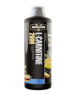 Карнитин L Carnitine 2000 мг 1000 ml Ананас Maxler