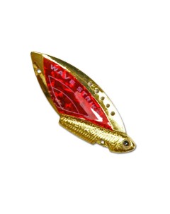 Блесна цикада WAVE STRIKER 10гр GR Gold Red Kosadaka