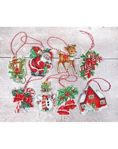 Набор для вышивания Christmas Toys Kit nr 1 Letistitch