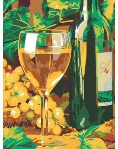 Картина по номерам Белое вино Живопись по номерам