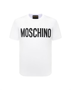 Хлопковая футболка Moschino