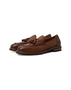 Кожаные лоферы Brunello cucinelli