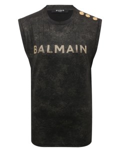 Хлопковая майка Balmain