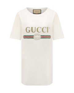 Хлопковая футболка Gucci