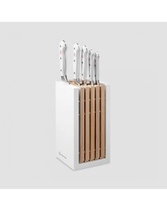 Набор кухонных ножей White Classic на подставке 6 предметов Wuesthof
