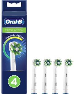 Набор насадок CrossAction EB50RB для белый 4 шт 80348194 Oral-b