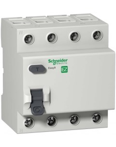 УЗО Easy9 25А 30 мА 4P тип АС 4 5 кА EZ9R34425 Schneider electric