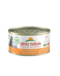 Консервы для кошек Итальянские рецепты Курица гриль 70 г Almo nature консервы