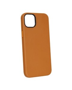 Чехол Leather Co для iPhone 14 коричневый для iPhone 14 коричневый Leather co