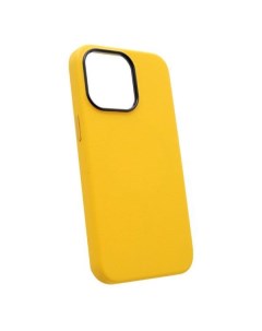 Чехол Leather Co для iPhone 12 Pro желтый для iPhone 12 Pro желтый Leather co