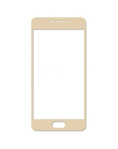 Защитное стекло на Meizu U 20 Silk Screen 2 5D золотой X-case