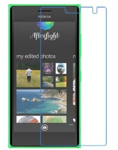 Защитное стекло на Microsoft Lumia 730 прозрачное X-case