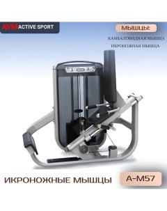 Икроножные мышцы AVM A M57 профессиональный силовой тренажер для зала Avm active sport