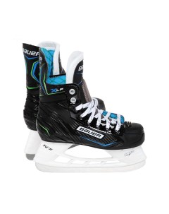 Коньки хоккейные X-LP JR, black, blue, размер 1.0 R Bauer