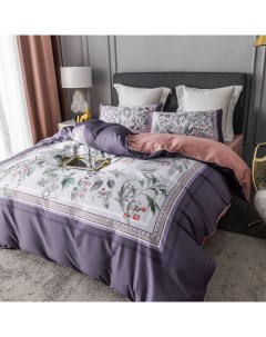 Комплект постельного белья на резинке Евро 160х200х30 Viva - home textile