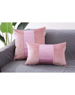 Наволочка Амели размер 30х50 см цвет розовый Sofi de marko