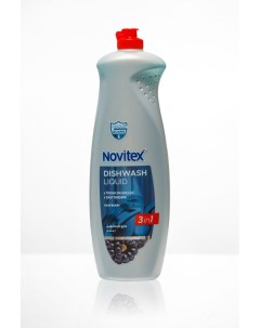 Средство для мытья посуды с ароматом ежевики 1000 мл Novitex