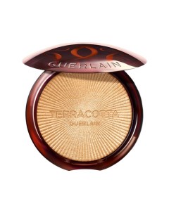 Сияющая пудра для лица Terracotta Luminizer 01 Gold тёплый 7g Guerlain