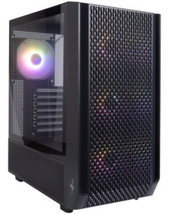 Корпус ATX A603 4ARGB черный без БП закаленное стекло USB 3 0 Type C Eurocase