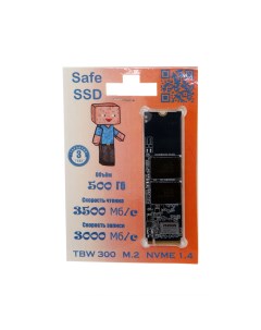 Твердотельный накопитель 500Gb ST500E19T Safe