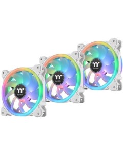 Вентилятор в корпус CL F146 PL14SW A SWAFAN 14 RGB Radiator Fan White TT Premium Edition 3 Pack Fan  Thermaltake