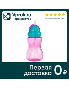 Поильник непроливайка Canpol Babies с силиконовой трубочкой 12 270мл Zenithcare co