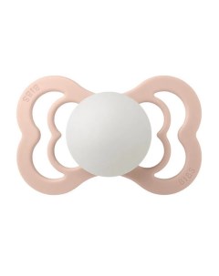 Пустышка Supreme Silicone Glow 6 36 мес Blush Bibs