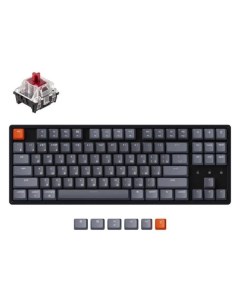 Игровая клавиатура Keychron K8 J1 Gateron G pro Mech Red Switch RGB Hot Swa K8 J1 Gateron G pro Mech