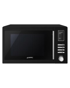 Микроволновая печь с грилем 9502646 черный Smeg