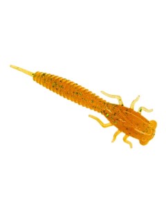 Мягкие приманки X VIBRA 2 4 62мм FK007 Green Amber 8шт Esox