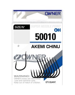 Крючки 50010 1 0 8шт Akemi Chinu Owner