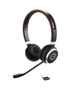 Гарнитура EVOLVE 65 UC Stereo для контактных центров накладные Bluetooth черный Jabra