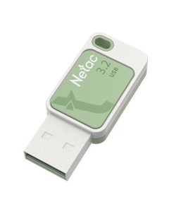 Флешка USB UA31 128ГБ USB3 2 зеленый Netac