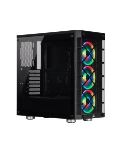 Корпус компьютерный iCUE 465X RGB CC 9011188 WW Black Corsair