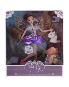 Кукла ABtoys Emily Сиреневая серия Фея с единорогом 30см WJ 12683 Jiangsu holly everlasting inc.