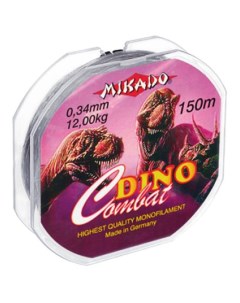 Леска монофильная Dino Combat 0 2 мм 150 м 5 2 кг clear Mikado