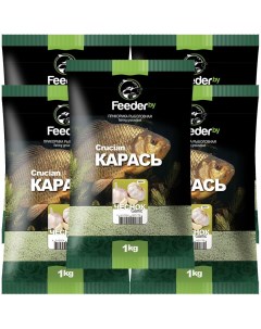 Прикормка Original Crucian Garlic Green 5 упаковок Feeder.by