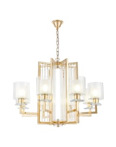 Подвесная люстра Manhattan LDP 8012 8 F GD Lumina deco