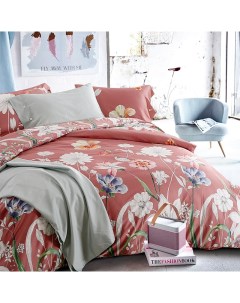 Комплект постельного белья Simple Bloom Симпл блум размер 1 5 спальный Kariguz