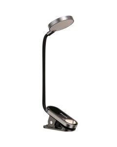 Лампа для чтения книг Comfort Reading Mini Clip Lamp Темно серая на прищепке DGRAD Baseus