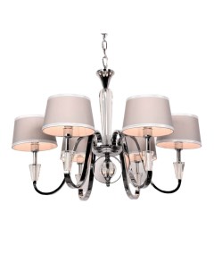 Хрустальная подвесная люстра Capucci LDP 66076 6 CHR Lumina deco