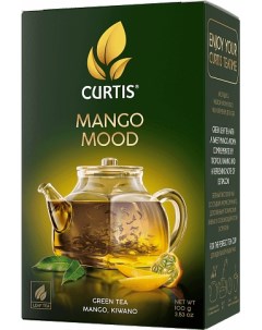 Чай зеленый Mango Mood листовой 100 г Curtis