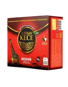 Чай кенийский черный 100 пакетиков Алтын кесе
