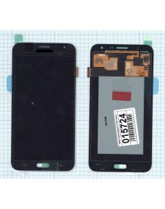 Дисплей с тачскрином для Samsung Galaxy J7 J700 черный Оем