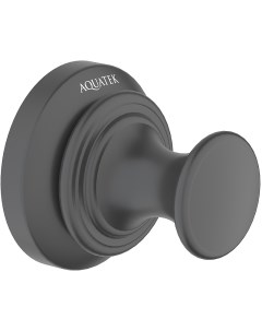 Крючок Классик AQ4501MB Черный матовый Aquatek