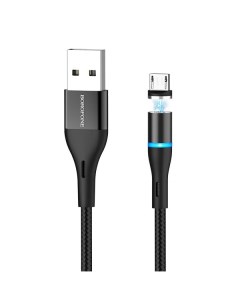 Кабель BU16 Skill magnetic USB Micro USB 2 4A 1 2 м Borofone